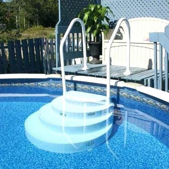 Steps For Above Ground Pool
 Top 20 Ground Pool Ladders and Steps Reviews 2020