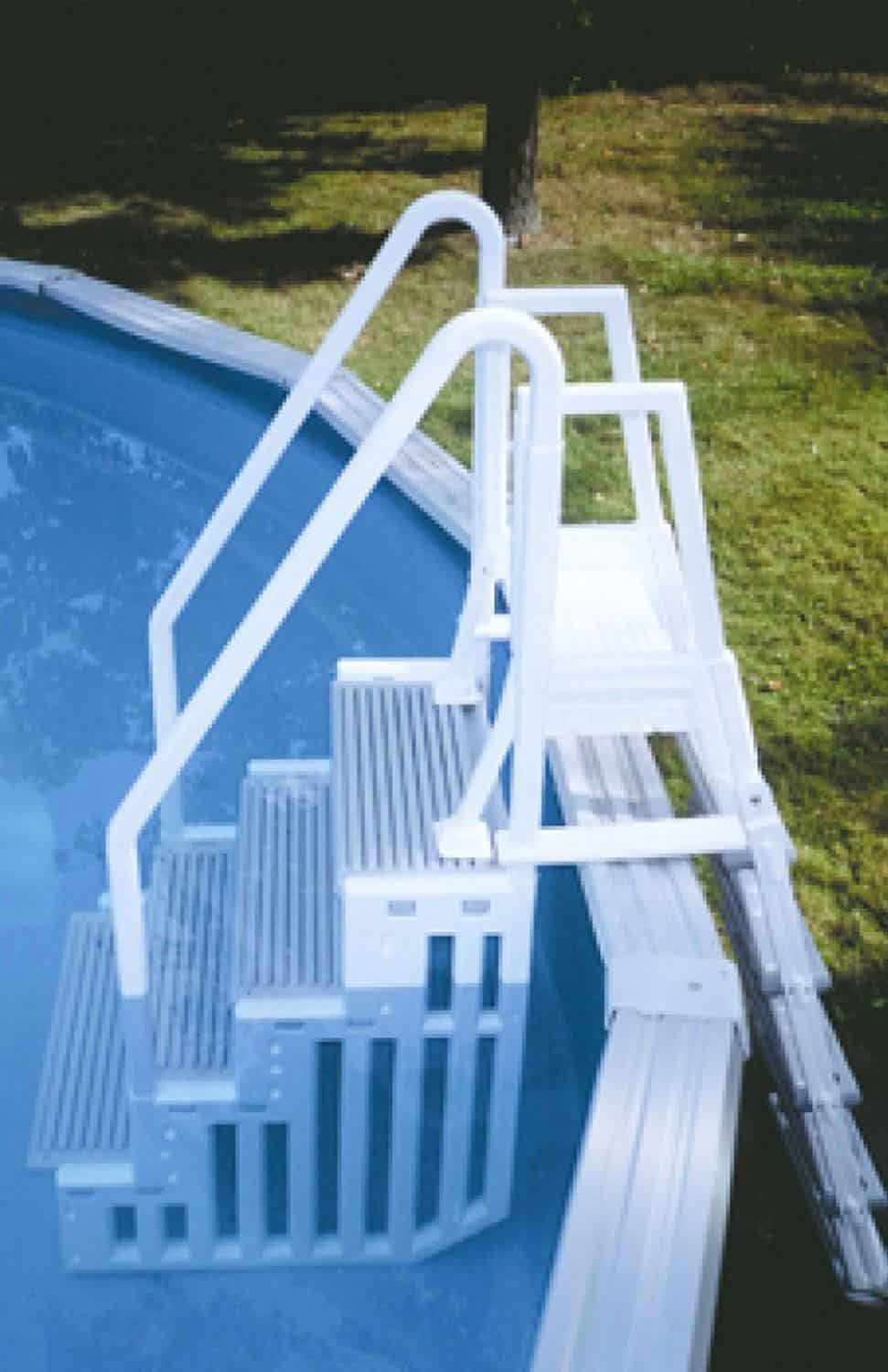 Steps For Above Ground Pool
 The Best Ground Pool Ladders and Steps Home Pools Plus