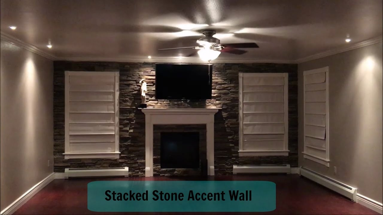 Stone Accent Wall Living Room
 Home Improvement Living Room