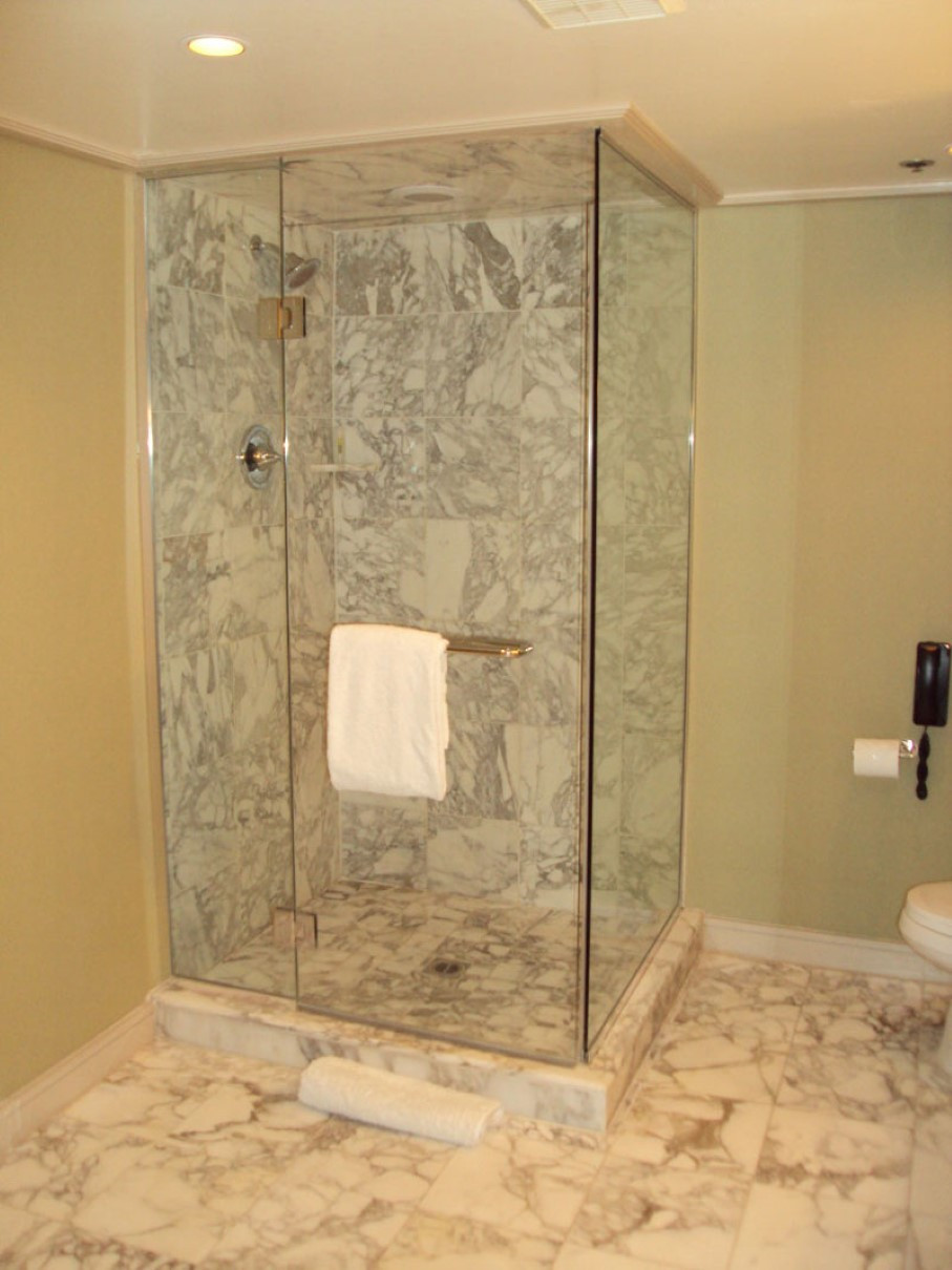 Stone Bathroom Showers
 Stone Shower Walls An Instant Trick to Transform A ‘Flat