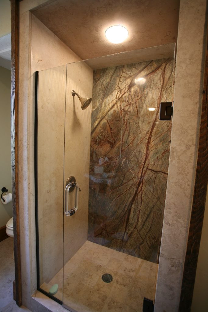Stone Bathroom Showers
 Slab Showers & Stone Walls Accents Springfield MO