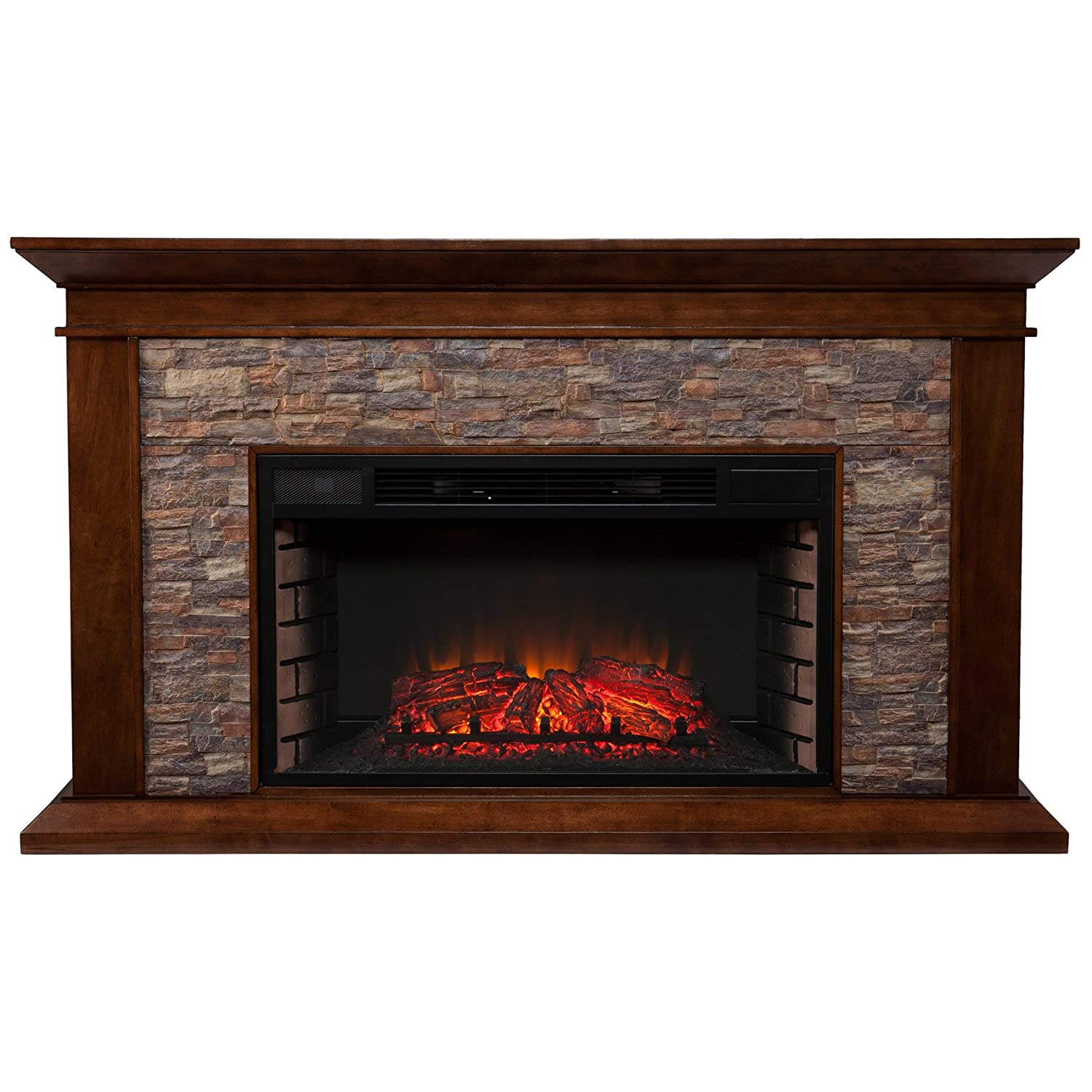 Stone Electric Fireplaces
 5 Beautiful Faux Stone Electric Fireplaces