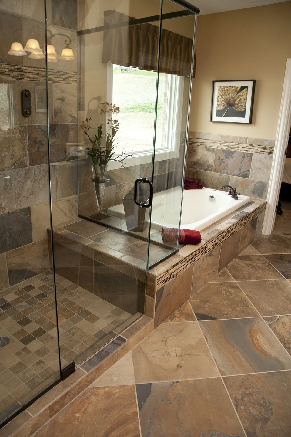 Stone Floor Tiles Bathroom
 33 stunning pictures and ideas of natural stone bathroom