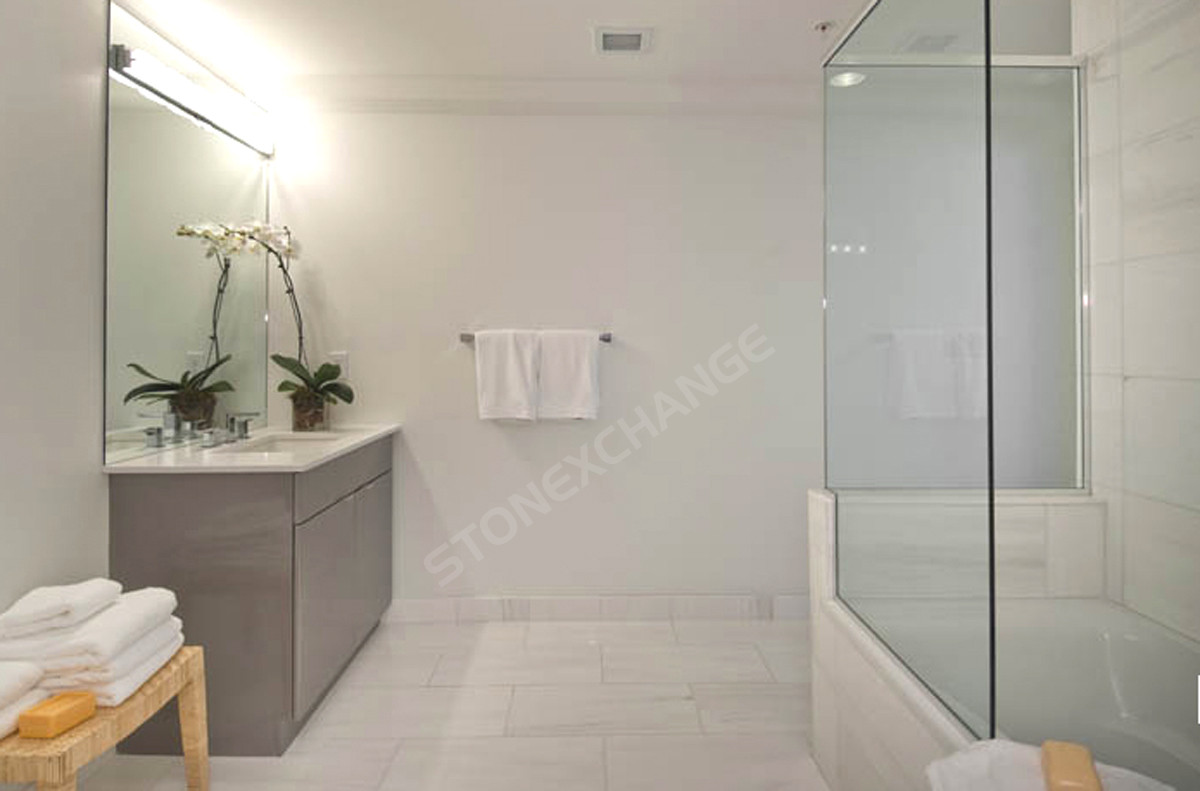 Stone Floor Tiles Bathroom
 Selecting the Right Marble Tile for Your Bathroom