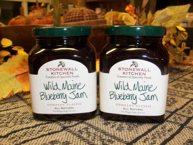 Stonewall Kitchen Blueberry Jam
 Stonewall Kitchen Organic Wild Maine Blueberry Jam Fruit