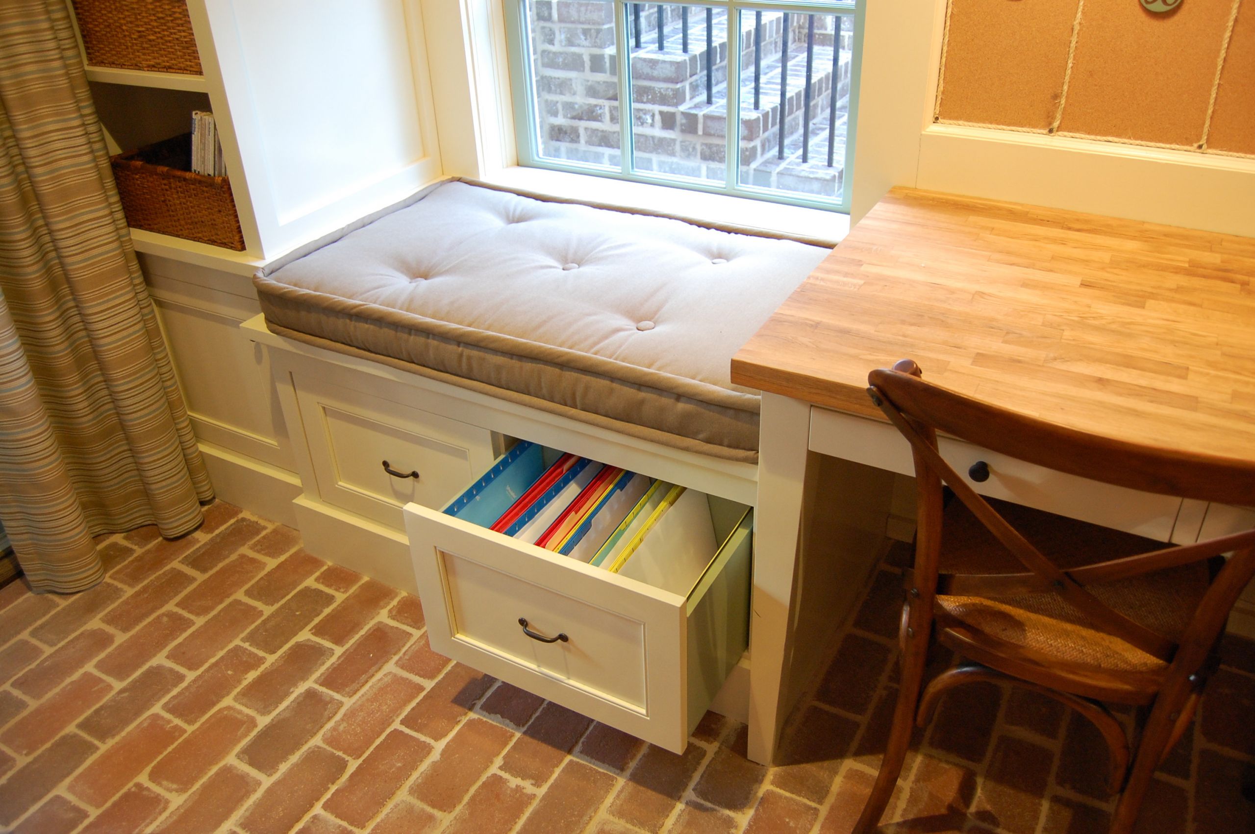 Storage Bench Filing Cabinet
 Cabinetry