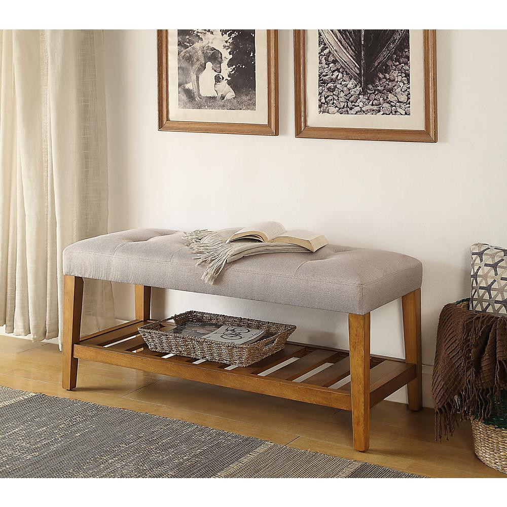 Storage Benches For Bedroom Best Of Acme Furniture Charla Light Gray And Oak Storage Bench Of Storage Benches For Bedroom 