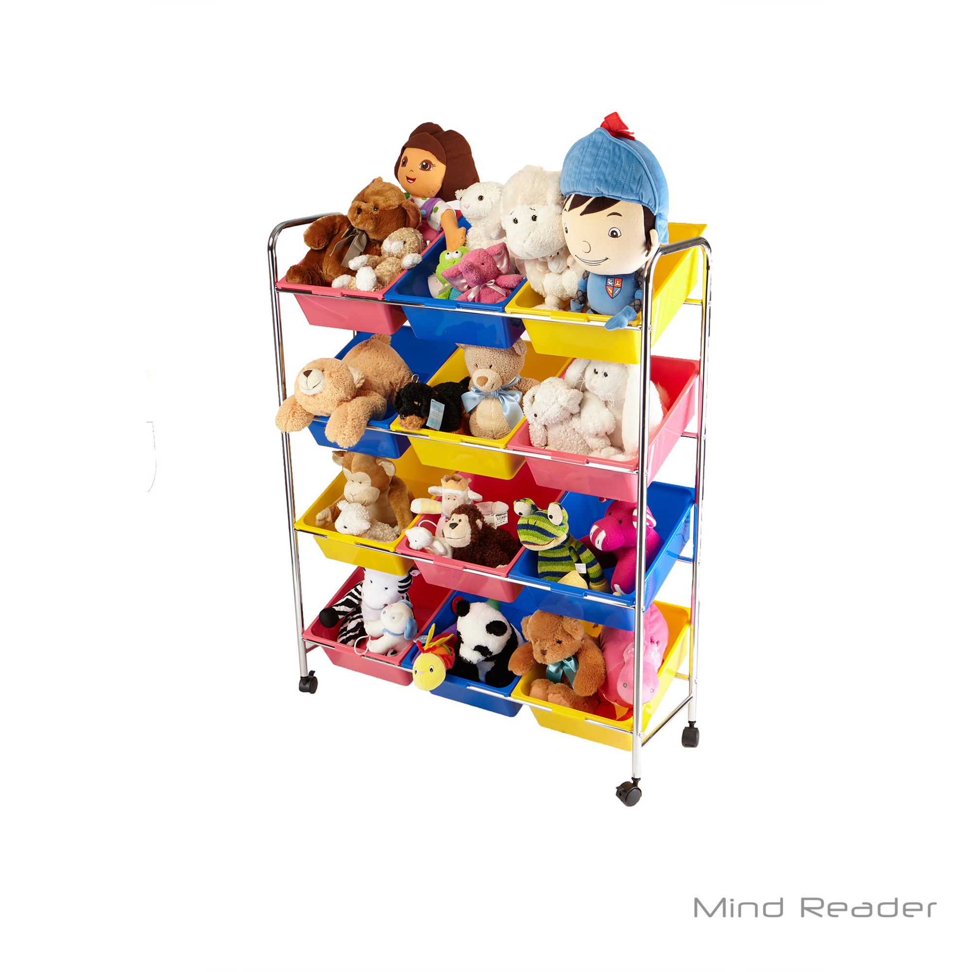 Storage Bin For Kids
 Mind Reader Toy Storage Organizer with 12 Storage Bins