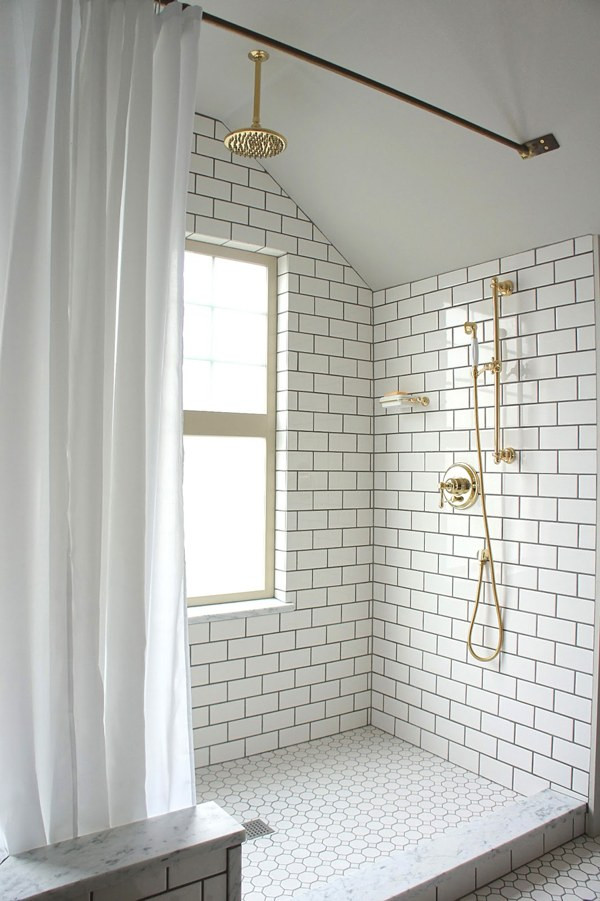 Subway Tile Bathroom Shower
 DPAGES – a design publication for lovers of all things