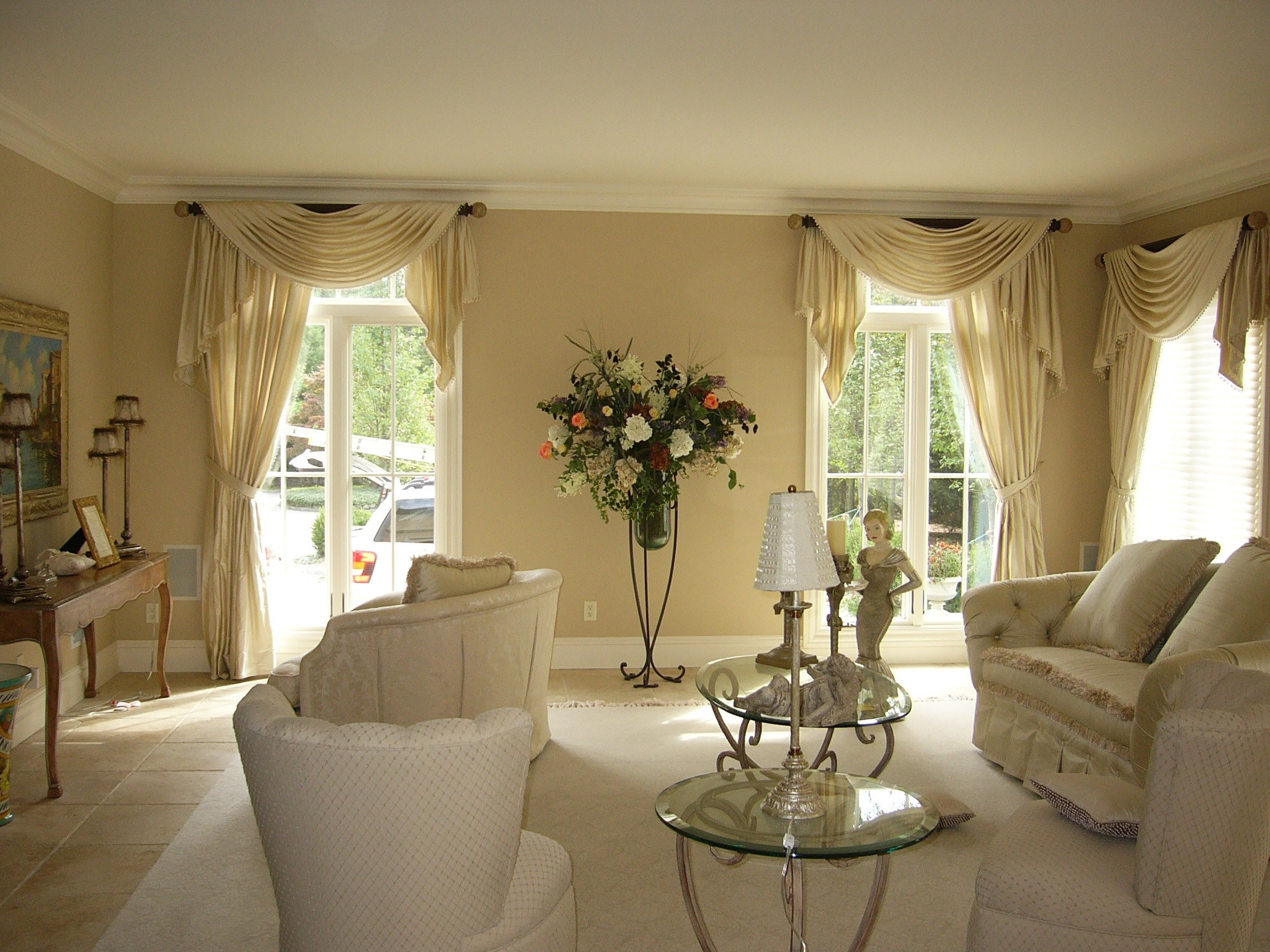 Curtains And Valances For Living Room