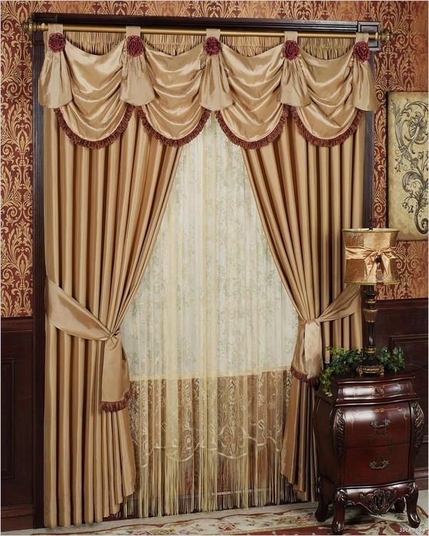 25 Fantastic Swag Curtains for Living Room - Home Decoration and