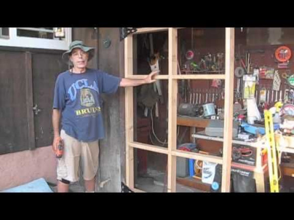 Swing Out Garage Doors Lowes
 How to build a swing out garage door
