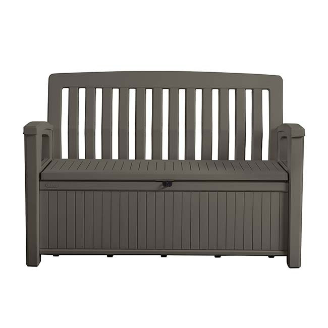 Taupe Storage Bench
 Keter 227L Patio Storage Bench Taupe