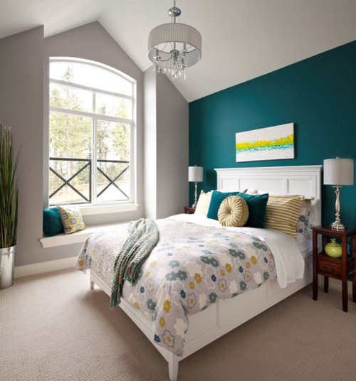 Teal Color Bedroom
 Teal Grey Bedroom Ideas Remodel and Decor