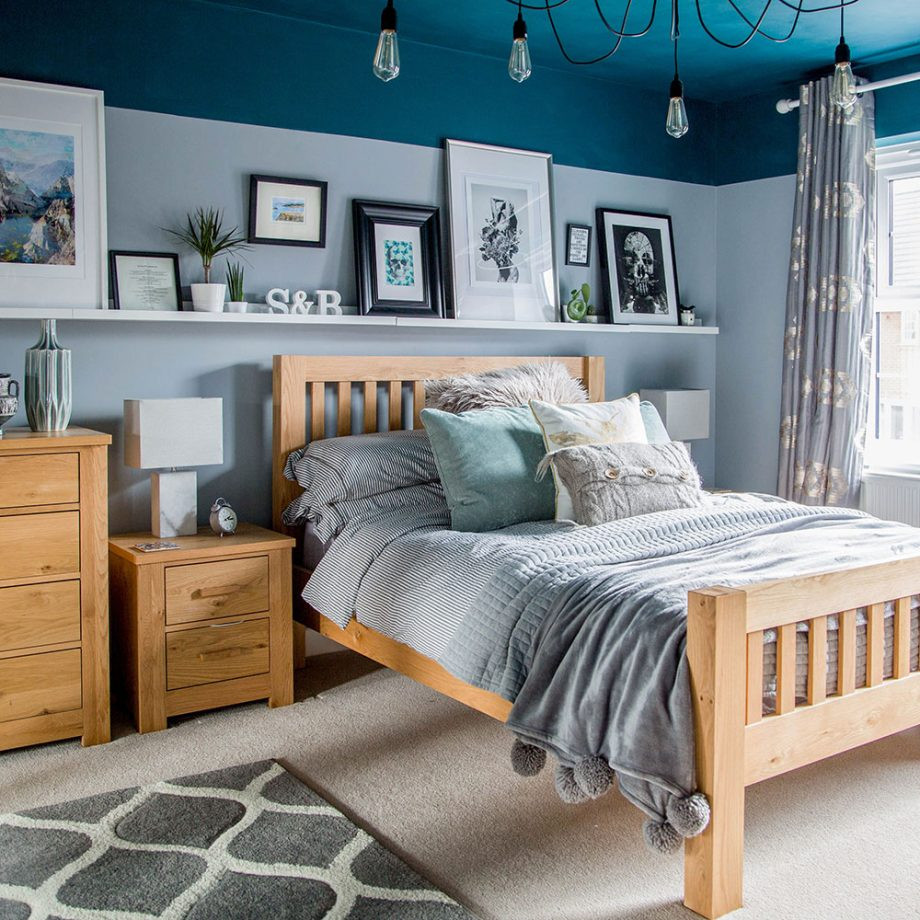 Teal Color Bedroom
 Blue bedroom ideas – see how shades from teal to navy can