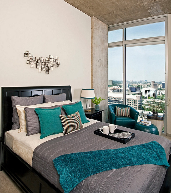 Teal Color Bedroom
 Hot Color Trends Coral Teal Eggplant and More