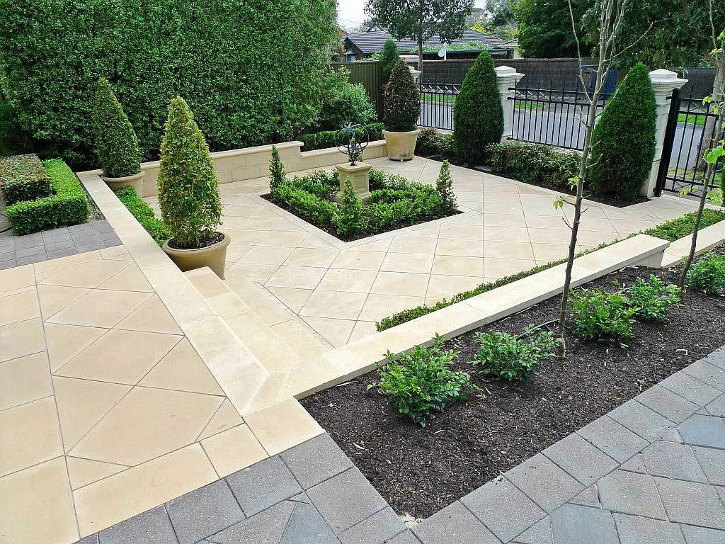 Terrace Landscape Driveway
 Driveway Small Yard Patio Front House Best Landscaping
