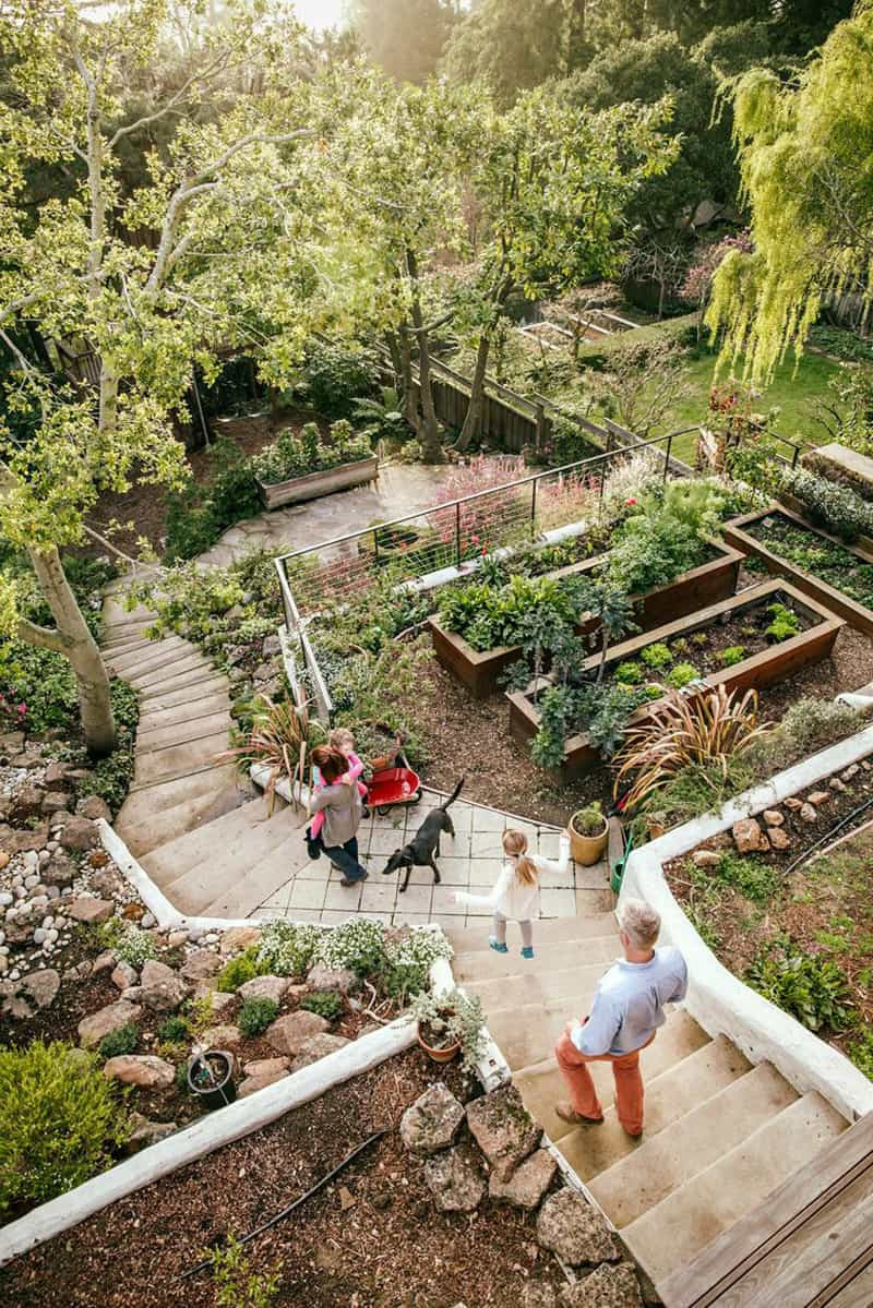 Terrace Landscape Sloped Yard
 Amazing Ideas to Plan a Sloped Backyard That You Should