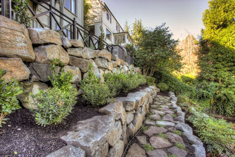 Terrace Landscape Stone
 How To Turn A Steep Backyard Into A Terraced Garden