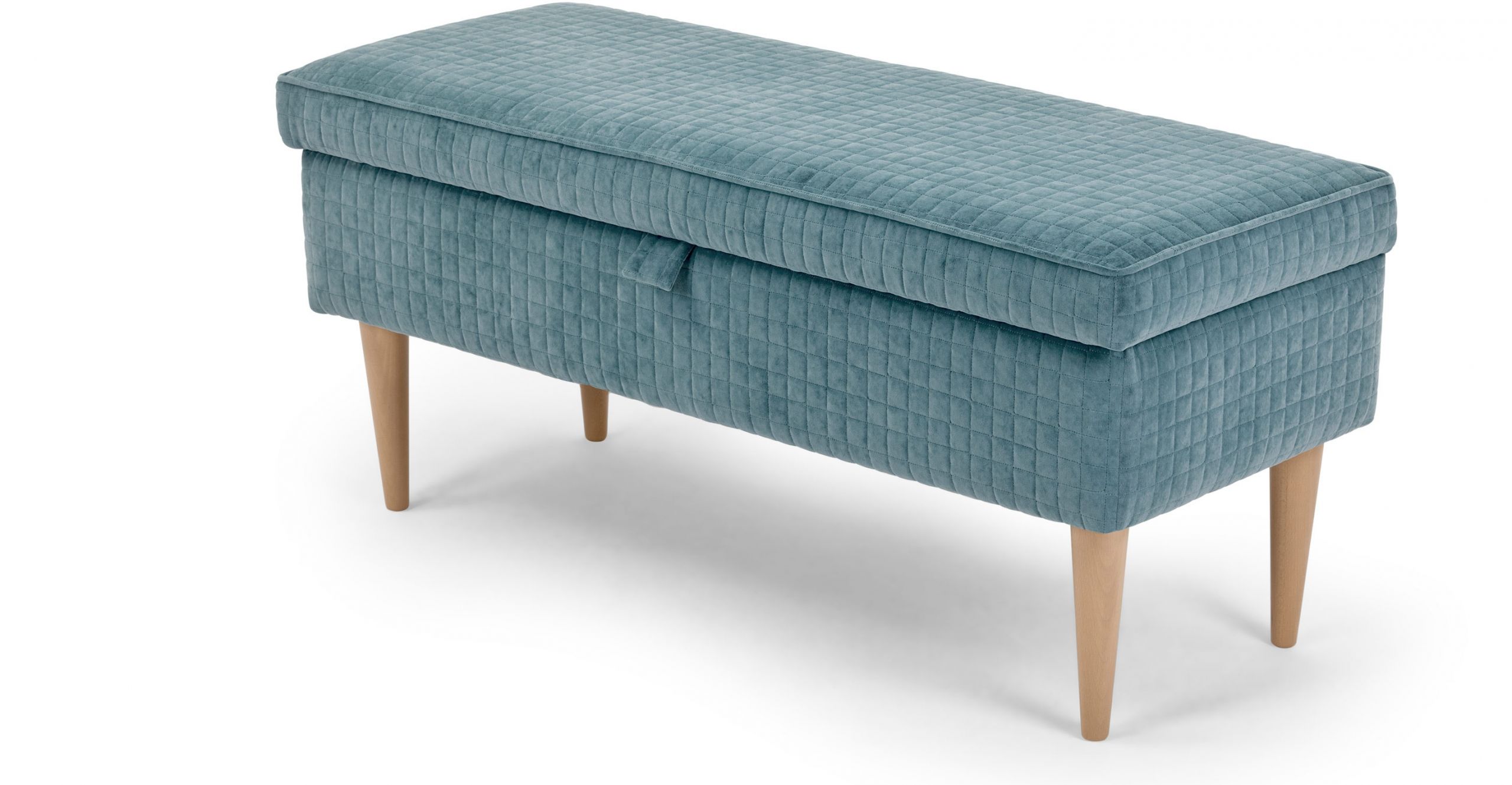 Turquoise Bench With Storage
 Upholstered Bench with Storage – HomesFeed