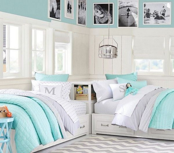 Twin Girl Bedroom Ideas
 40 Cute and InterestingTwin Bedroom Ideas for Girls Hative