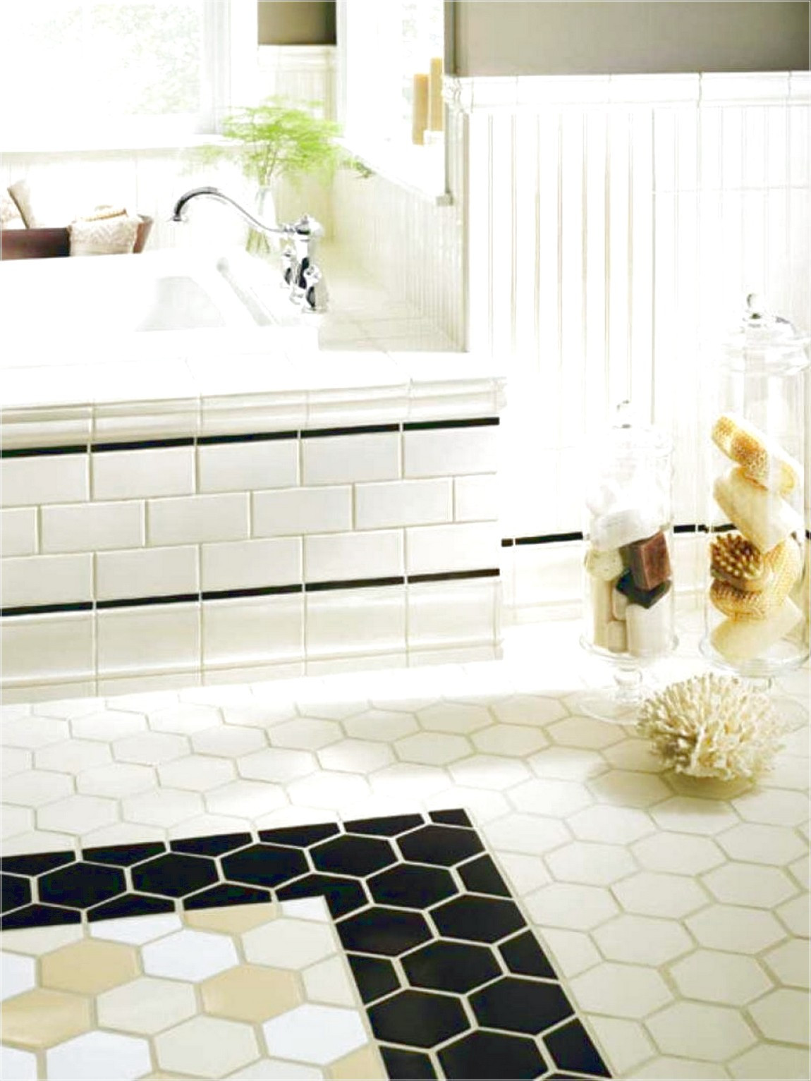 Type Of Tile For Bathroom
 30 Ideas on using hex tiles for bathroom floors