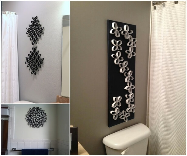 Wall Decor For Bathrooms
 10 Creative DIY Bathroom Wall Decor Ideas