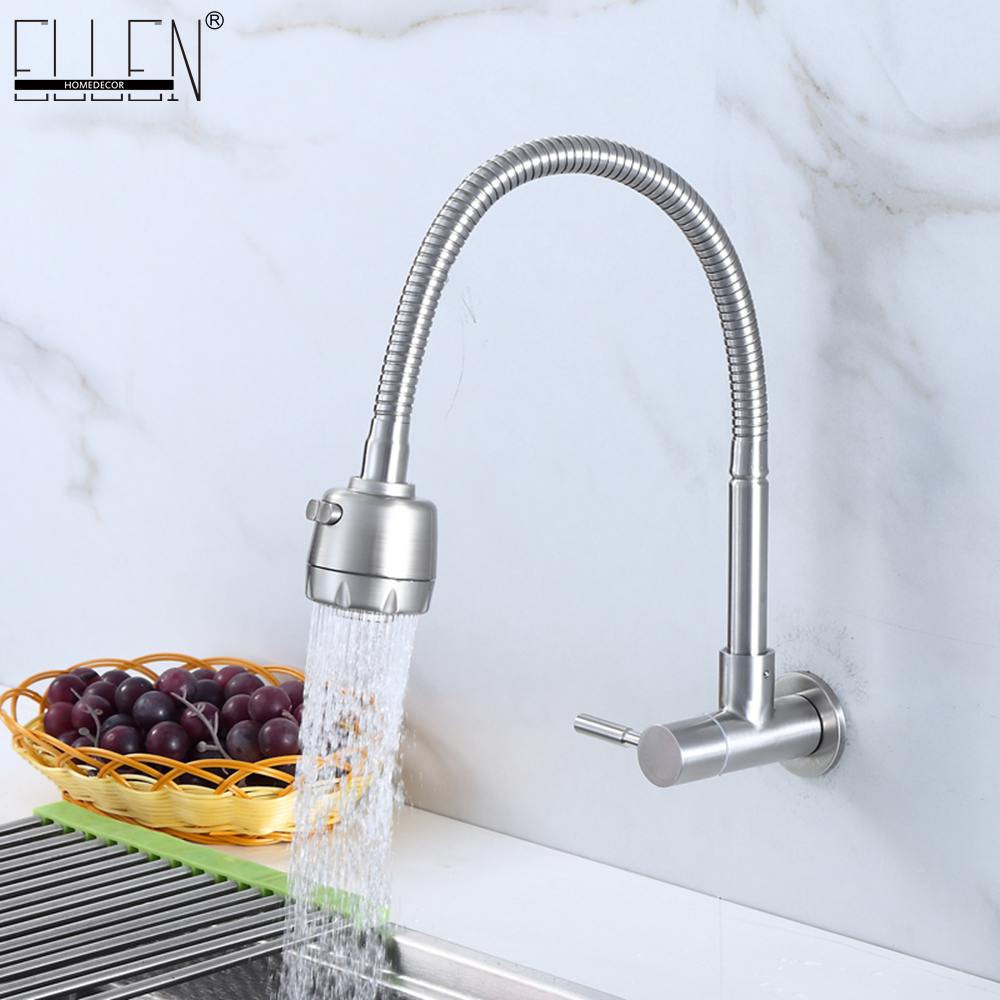 Wall Mount Kitchen Sinks
 Wall Mounted Single Cold Kitchen Faucet Kitchen Sink Tap