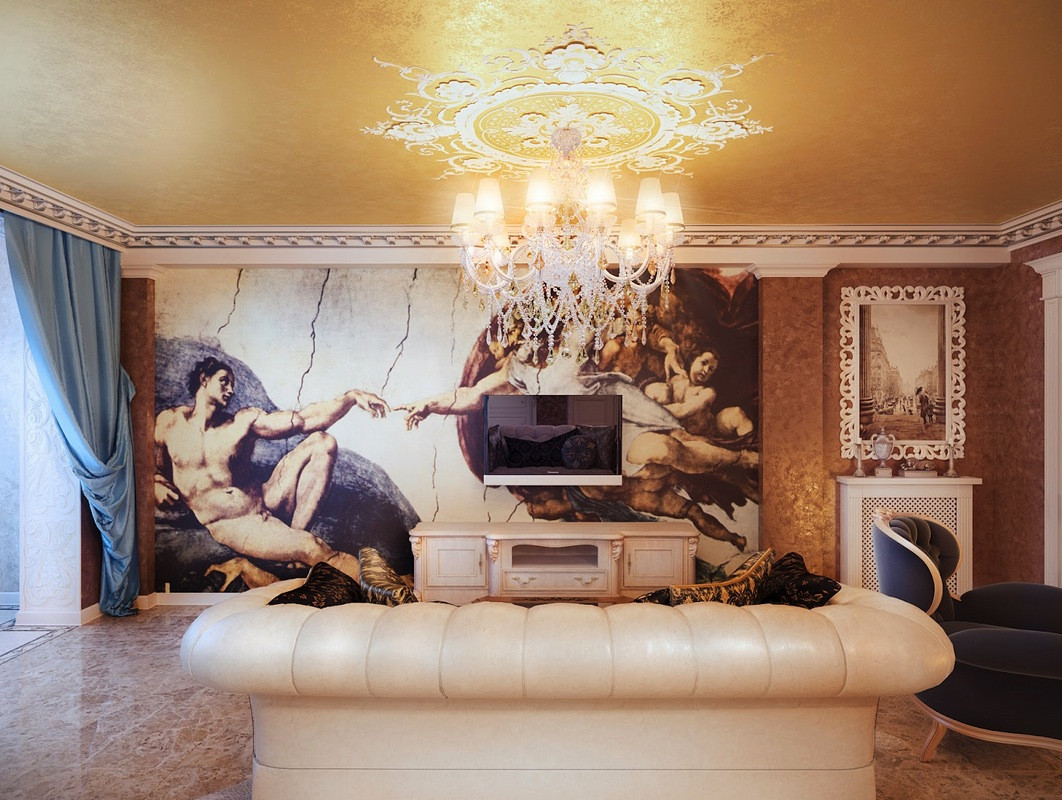 Wall Murals For Living Room
 Really Regal Interiors