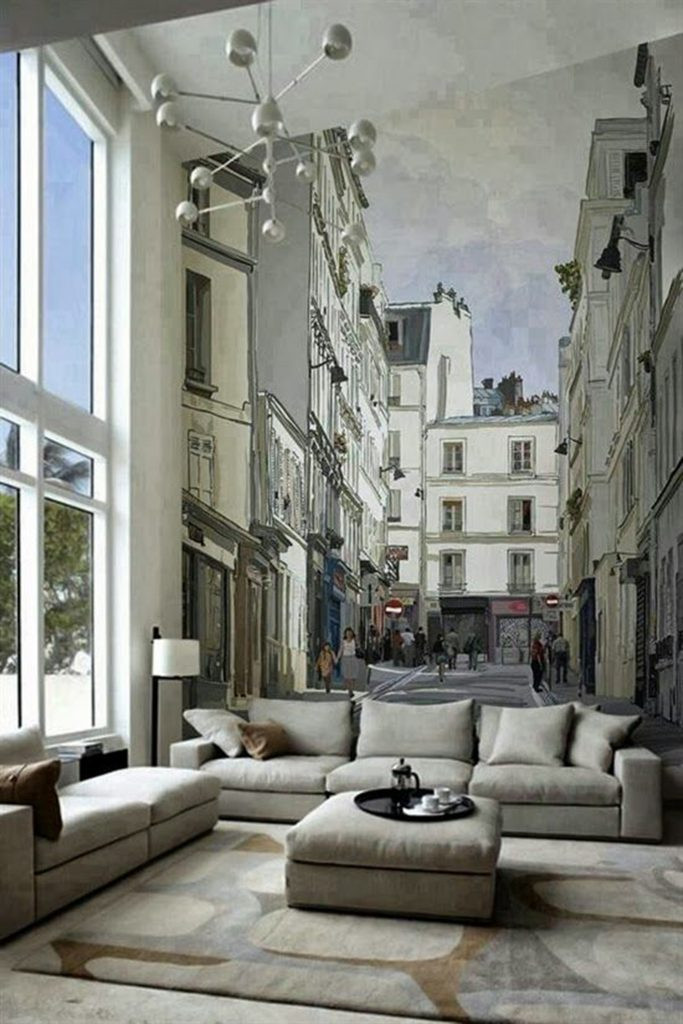 Wall Murals For Living Room
 15 3D Wall Murals For Living Rooms That Will Blow Your Mind