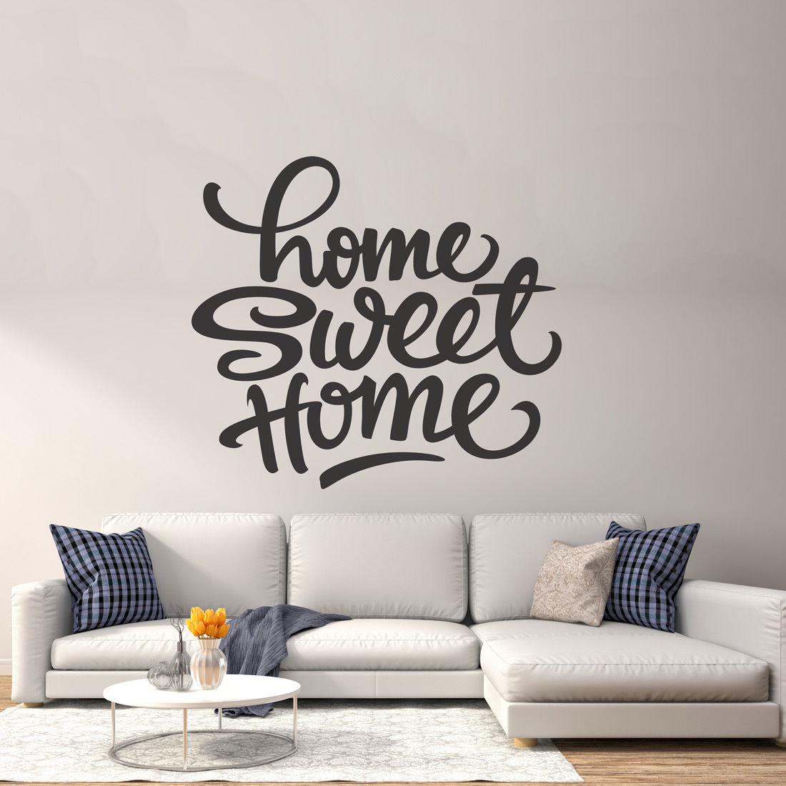 Wall Stickers For Living Room
 Sweet Home Wall Decor Vinyl Sticker Decal Livingroom