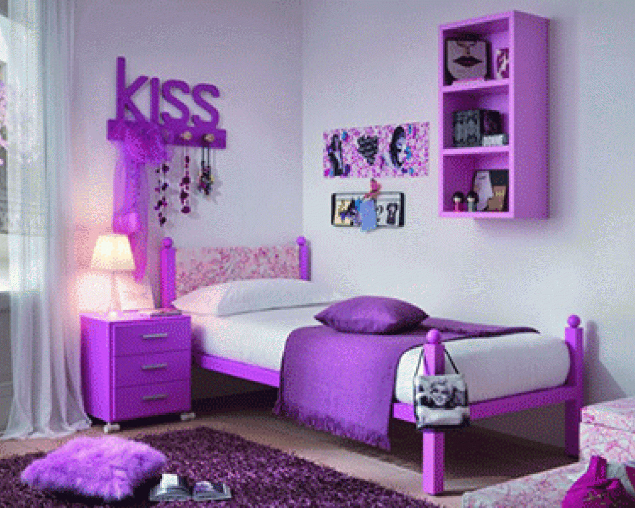 Wallpaper For Teenage Girl Bedroom
 Wallpaper for Teenage Girls Bedroom