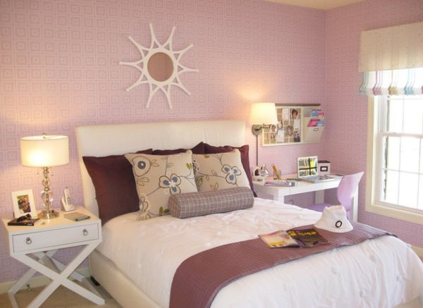 Wallpapers For Girls Bedroom
 Stylish Girls Pink Bedrooms Ideas