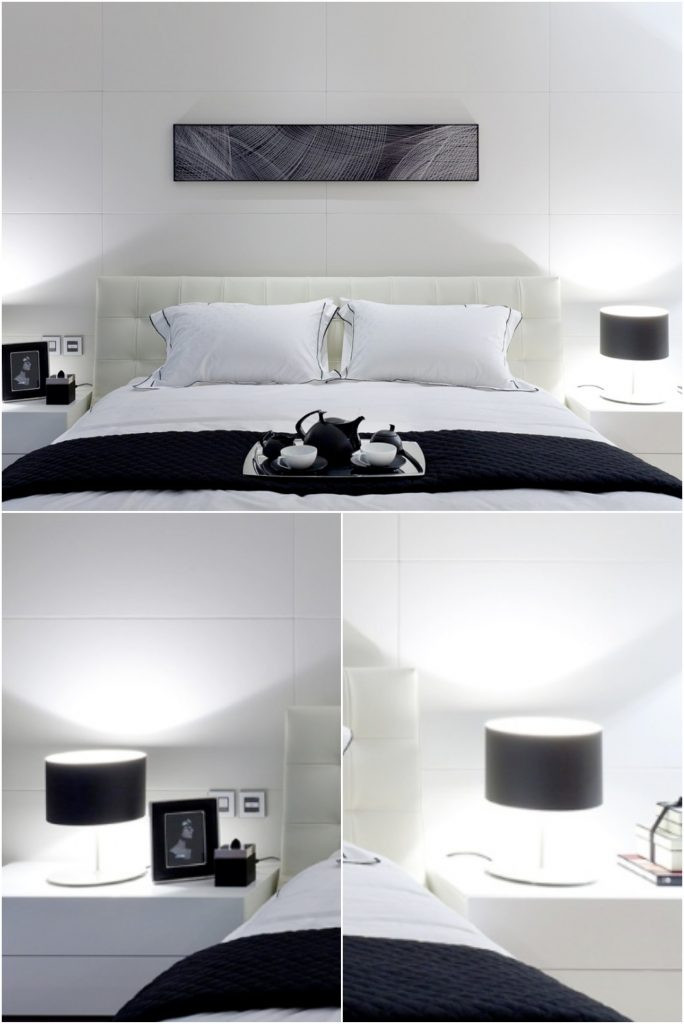 White Bedroom Lights
 22 Сurious examples How Lighting & Lamps change White