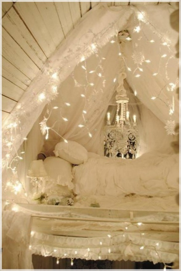 White Christmas Lights In Bedroom
 Shiny Shimmery Splendid Fairy Lights