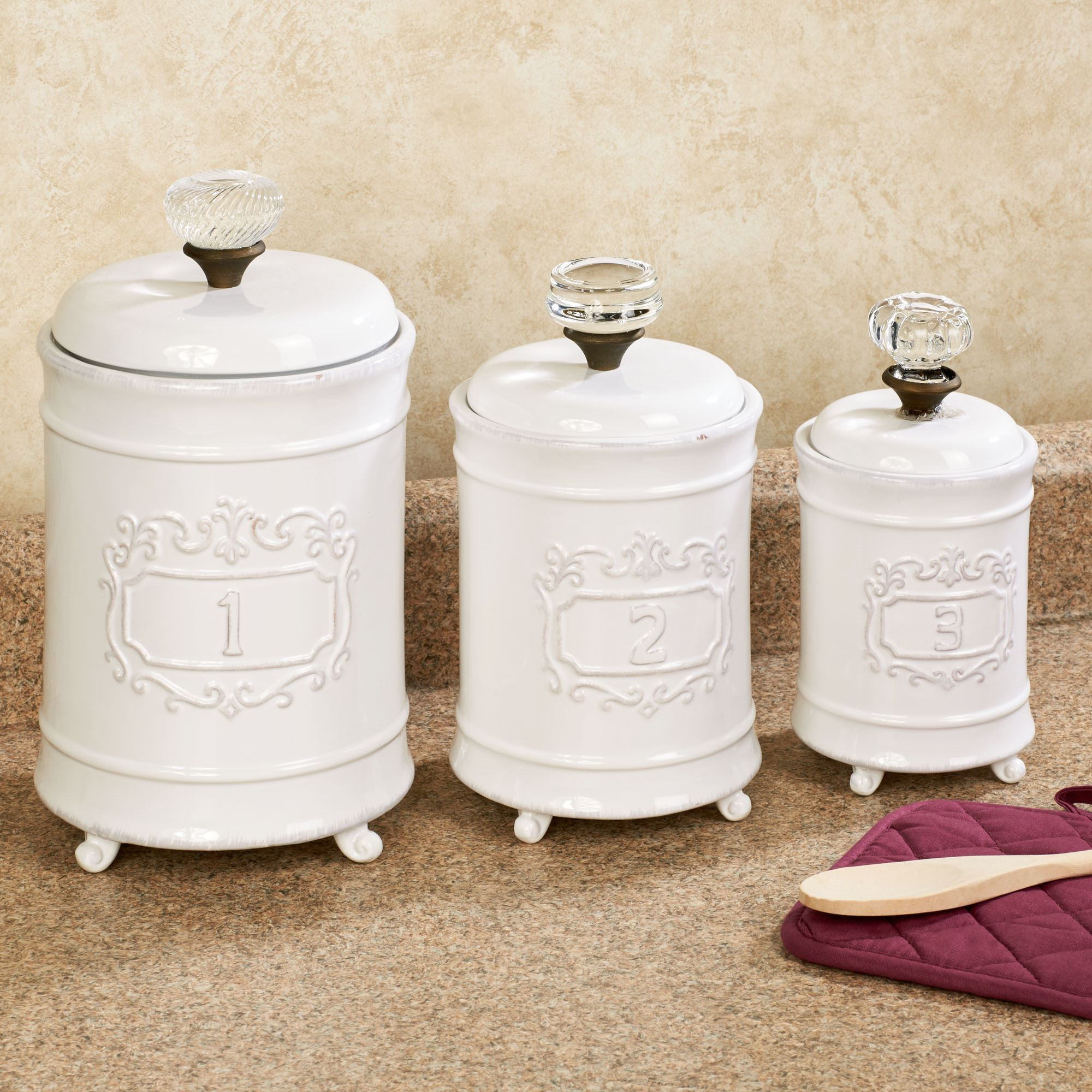 23 Lovely White Kitchen Canisters Home Decoration And Inspiration Ideas