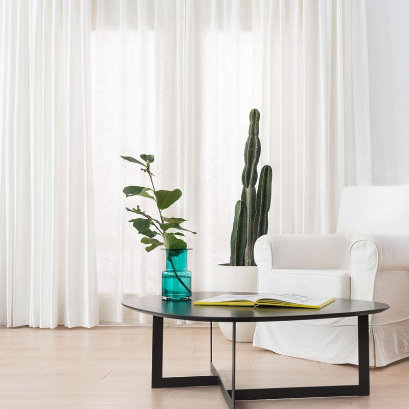 White Living Room Curtains
 White Curtains for Living Room Bedroom Linen Curtain for