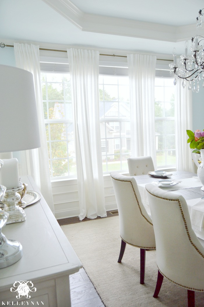 White Living Room Curtains
 Five Times to Go White in Your Home Kelley Nan