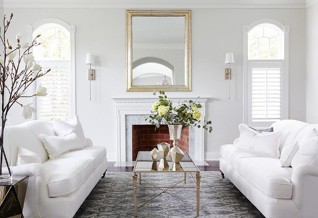White Paint Living Room
 White Sofas Decorating Living Room Zion Star