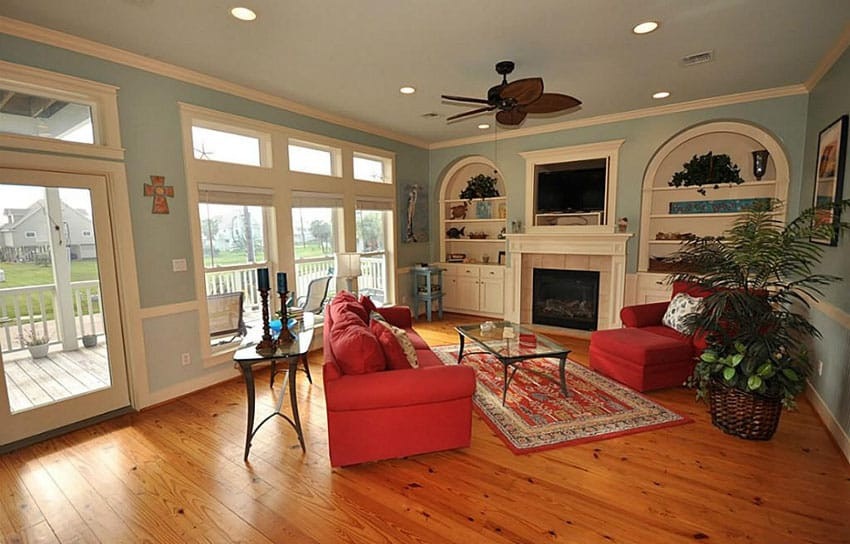 Wood Flooring Living Room Ideas
 39 Beautiful Living Rooms with Hardwood Floors Designing