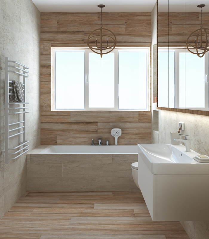 Wood Plank Tile Bathroom
 Top 10 Inspiring Bathroom Tile Trends for 2019