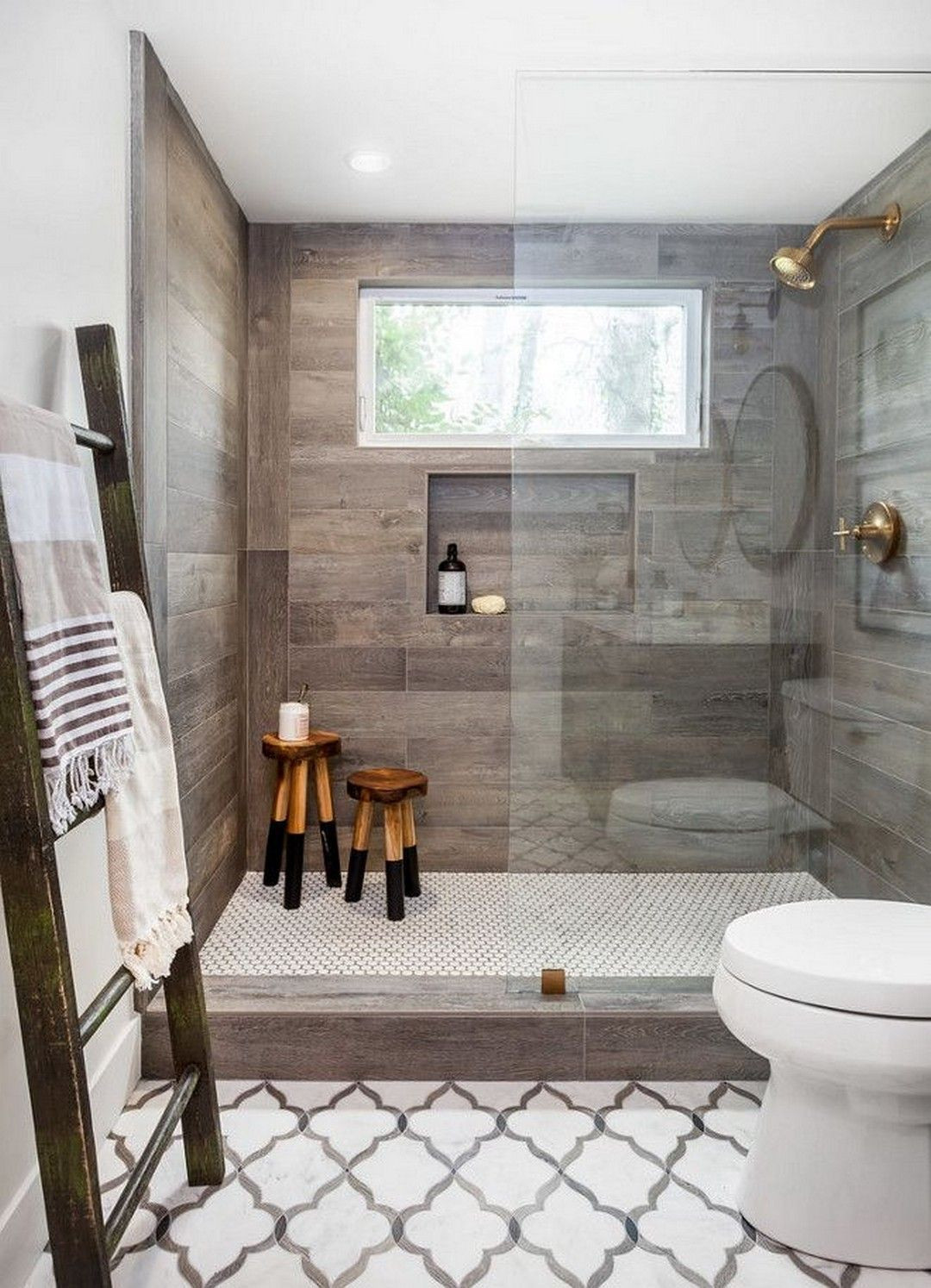 Wood Plank Tile Bathroom
 15 Wood Tile Showers For Your Bathroom