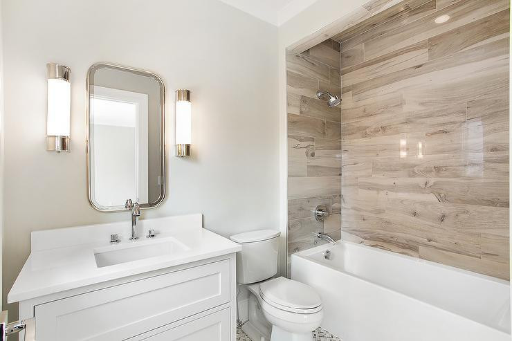 Wood Plank Tile Bathroom
 15 Wood Tile Showers For Your Bathroom