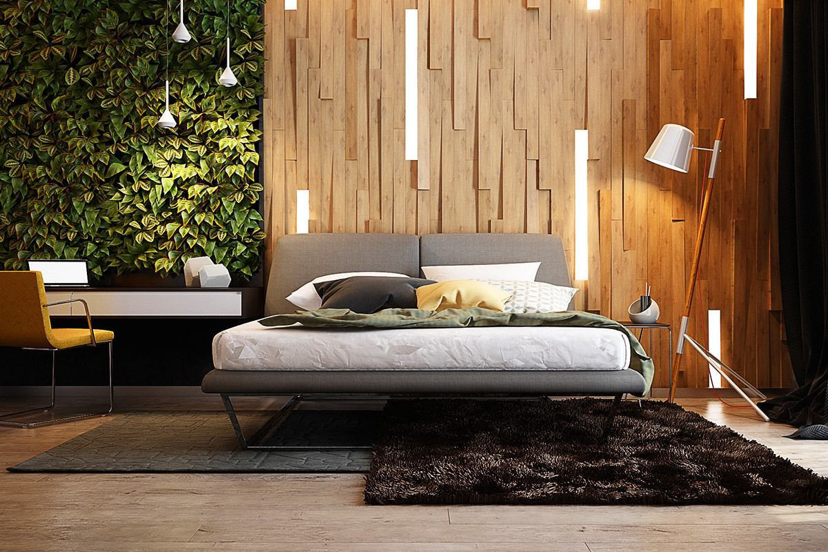 Wooden Accent Wall Bedroom
 44 Awesome Accent Wall Ideas For Your Bedroom