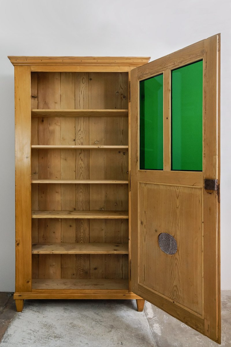 Wooden Kitchen Storage
 Antique Wooden Kitchen Storage Cabinet for sale at Pamono