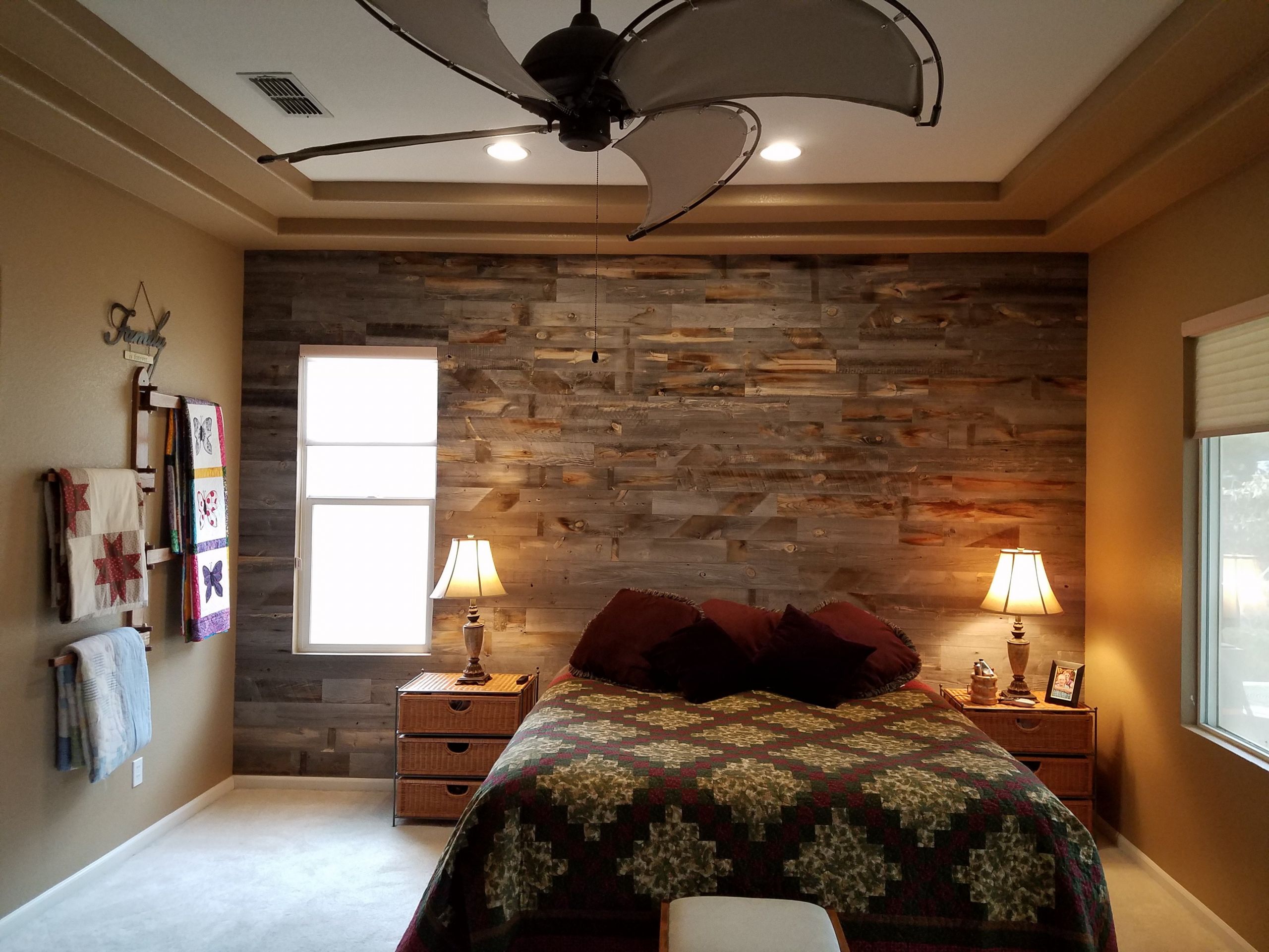 Wooden Wall In Bedroom
 7 Bold Bedroom Ideas DIY Designs