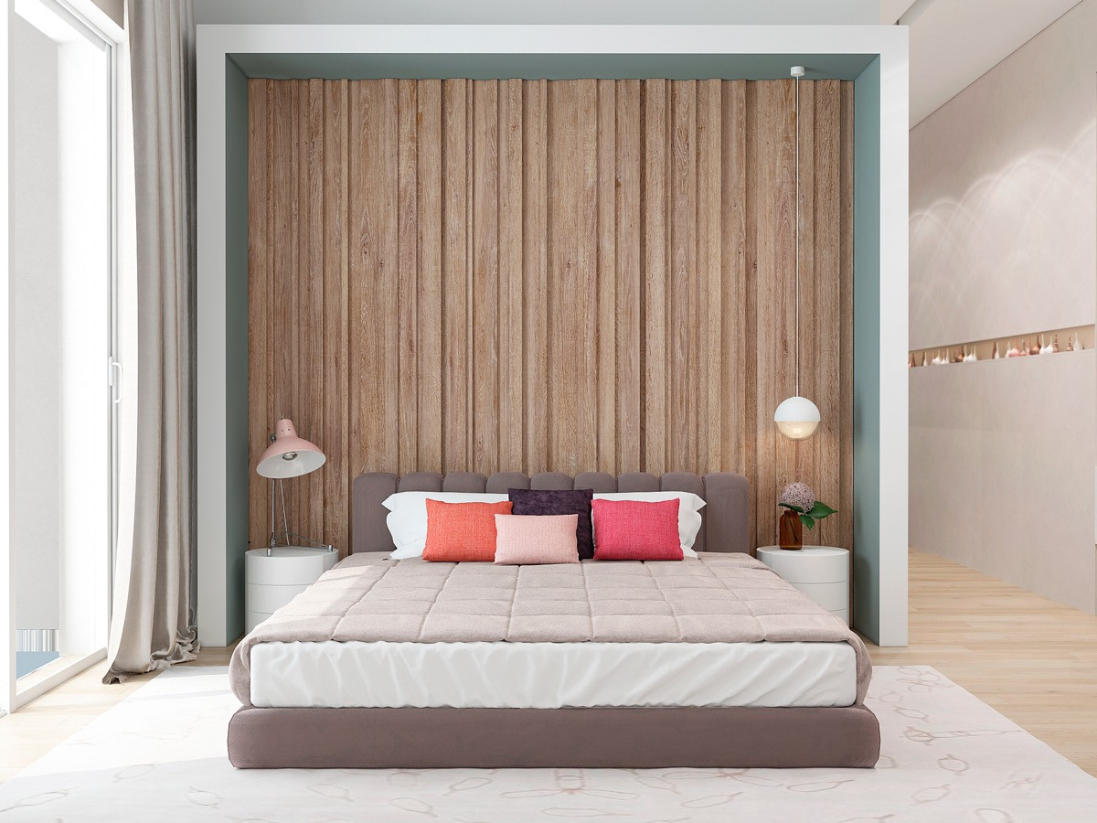 Wooden Wall In Bedroom
 Wooden Wall Designs 30 Striking Bedrooms That Use The