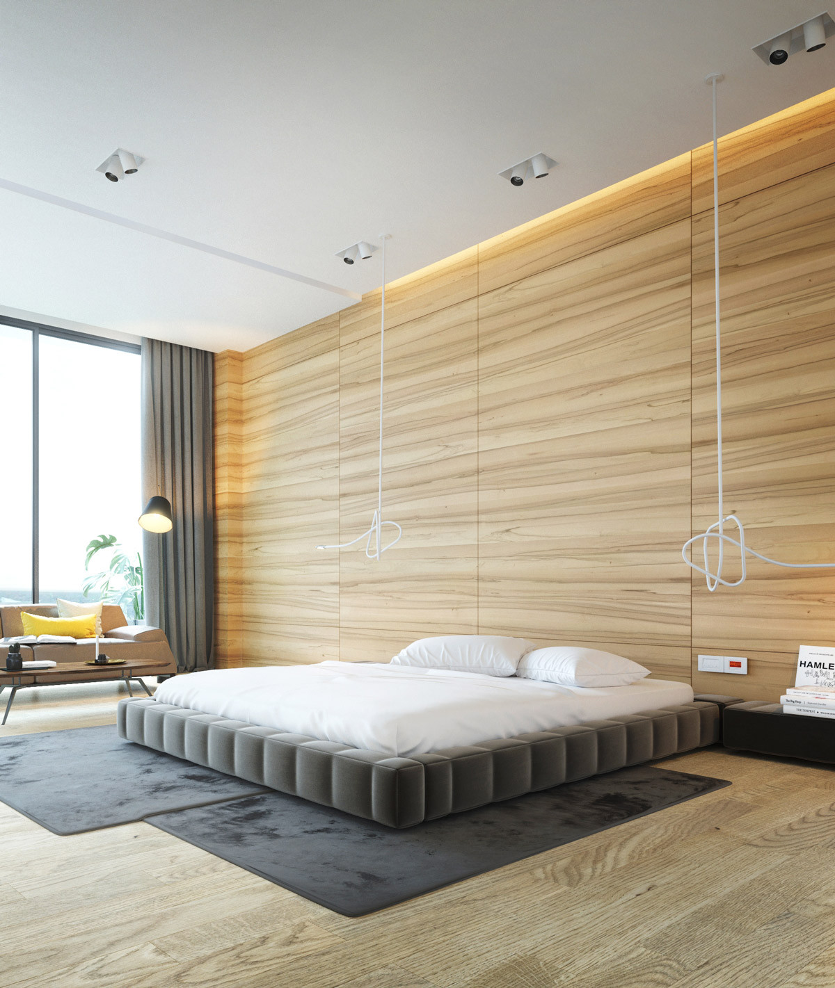 Wooden Wall In Bedroom
 Wooden Wall Designs 30 Striking Bedrooms That Use The