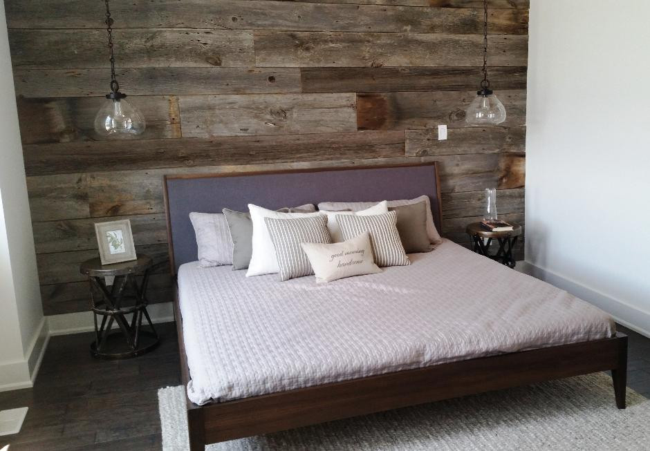 Wooden Wall In Bedroom
 Home improvement projects for a weekend