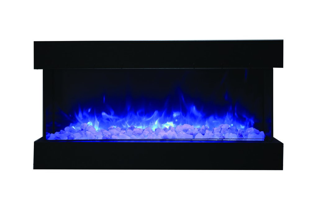 3 Sided Electric Fireplace
 Amantii Panorama 50 inch 3 Sided Built in Electric